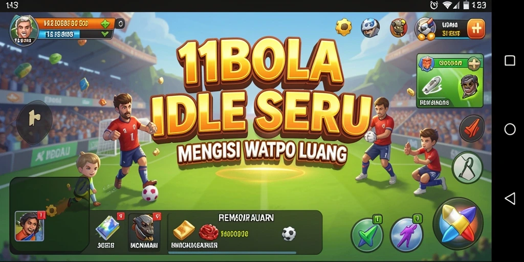 Tangkapan layar gameplay <strong>11BOLA</strong> yang menggambarkan pengalaman Idle.