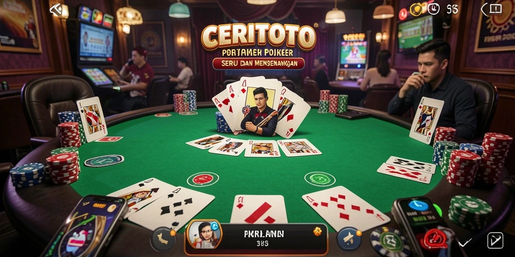 Tampilan gameplay CERITOTO yang menegangkan dan menarik.