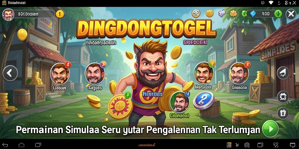 Screenshot DINGDONGTOGEL yang menampilkan gameplay mengasyikkan.