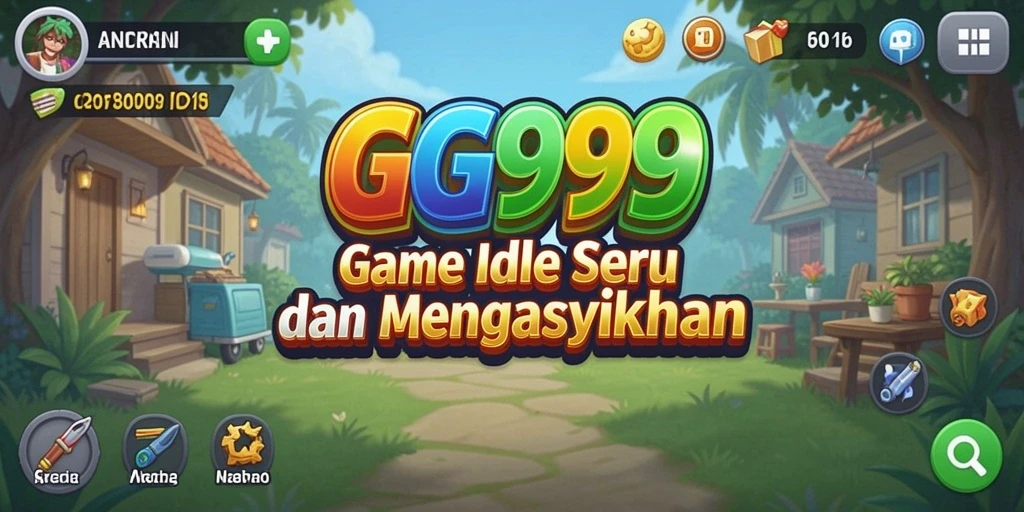 Tampilan gameplay GG999 yang menarik dengan elemen Idle.