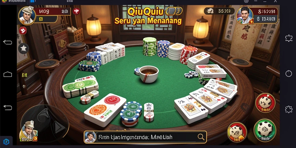 Tampilan gameplay seru dari HO3 dalam permainan QiuQiu.