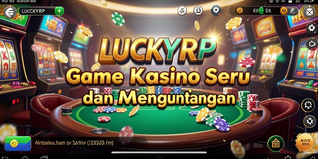 Tampilan gameplay seru dan interaktif dari LUCKYRP.