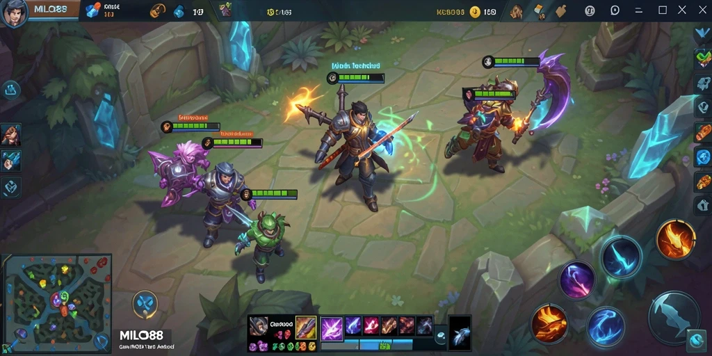 Gameplay seru dan kompetitif di MILO88 dengan karakter unik.