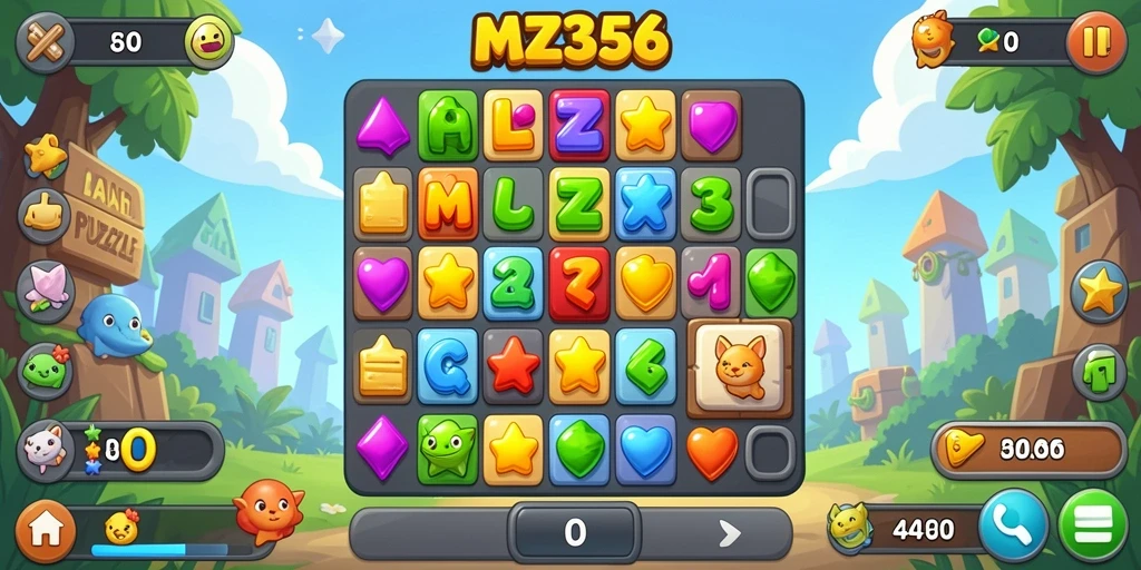 Gameplay adiktif dan penuh warna di MZ356.