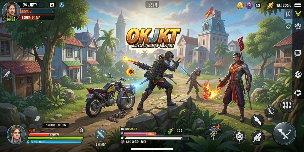 Tampilan antarmuka OKJKT yang menarik dan mudah digunakan.