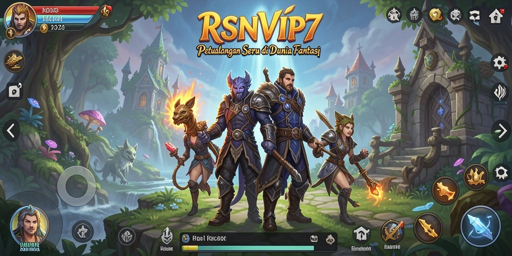 Tampilan gameplay RSNVIP7 yang penuh aksi dan petualangan.