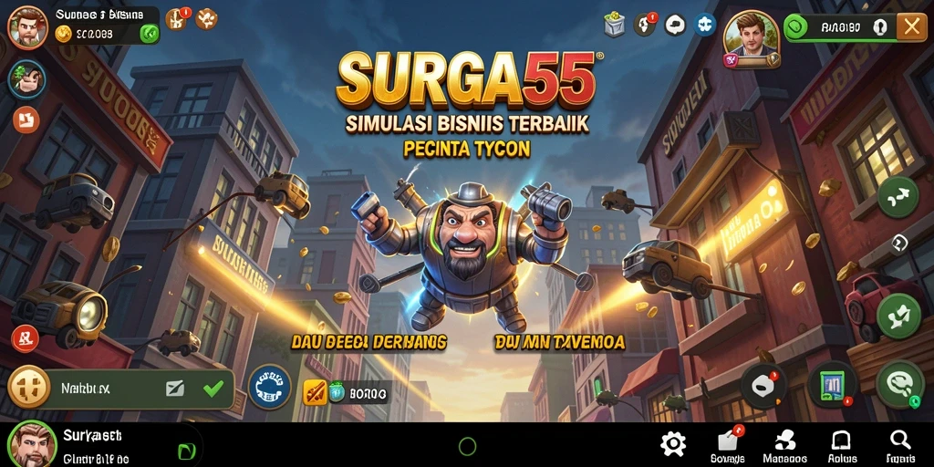 Tangkapan layar menunjukkan gameplay Tycoon yang seru dan menarik.