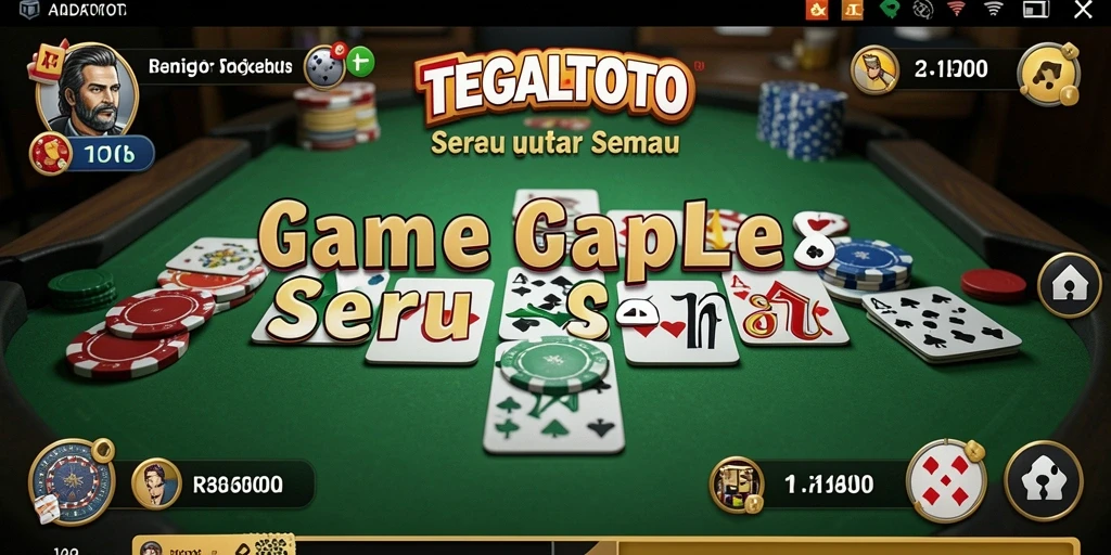 Tampilan gameplay TEGALTOTO yang menarik dan interaktif.